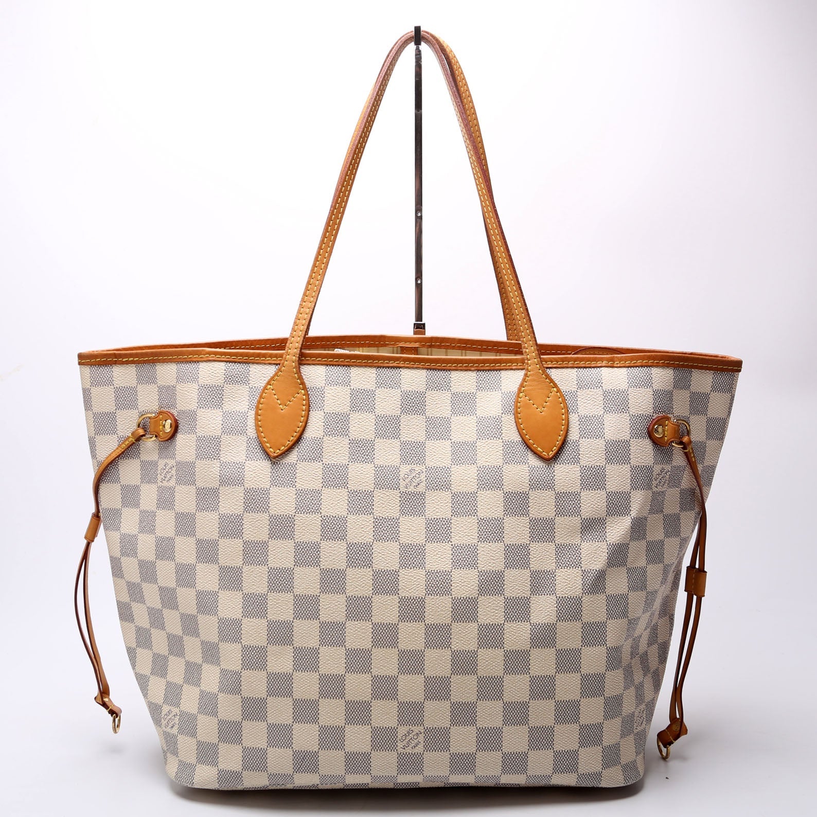 Neverfull with Wallet MM Damier Azur