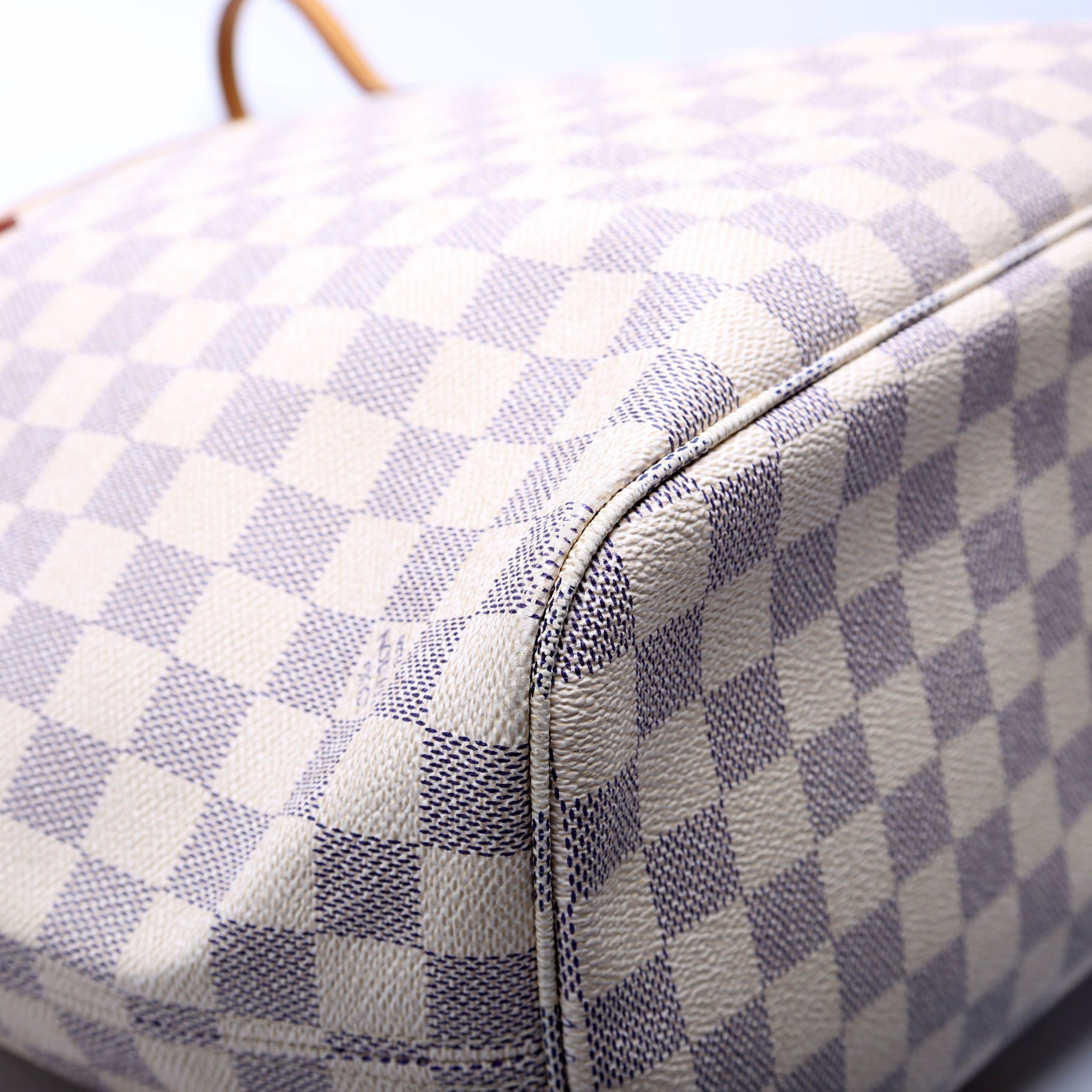 Neverfull with Wallet MM Damier Azur