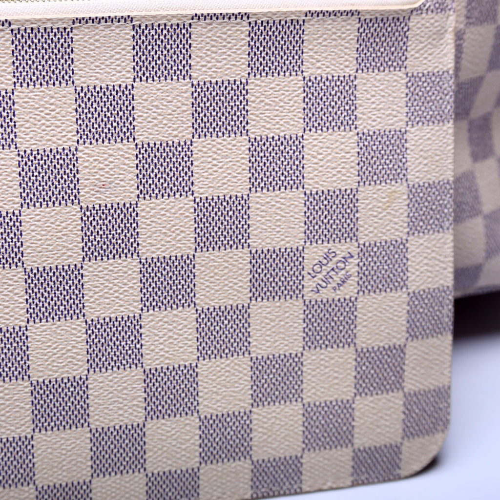 Neverfull with Wallet MM Damier Azur