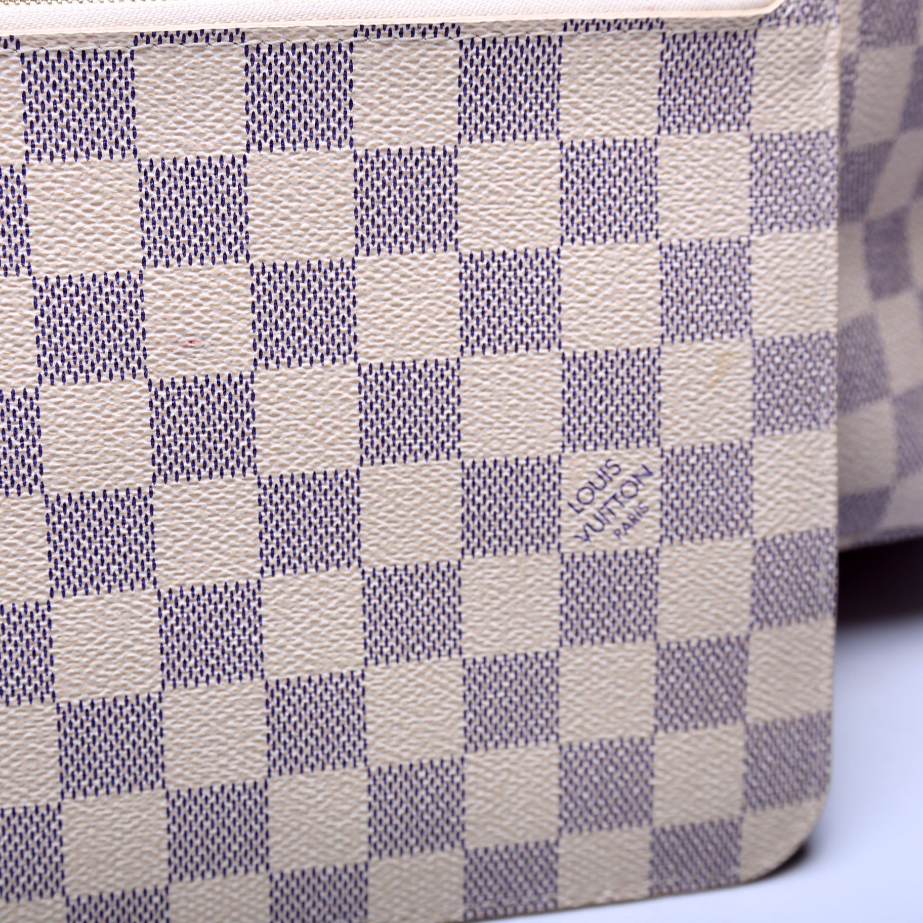 Neverfull with Wallet MM Damier Azur