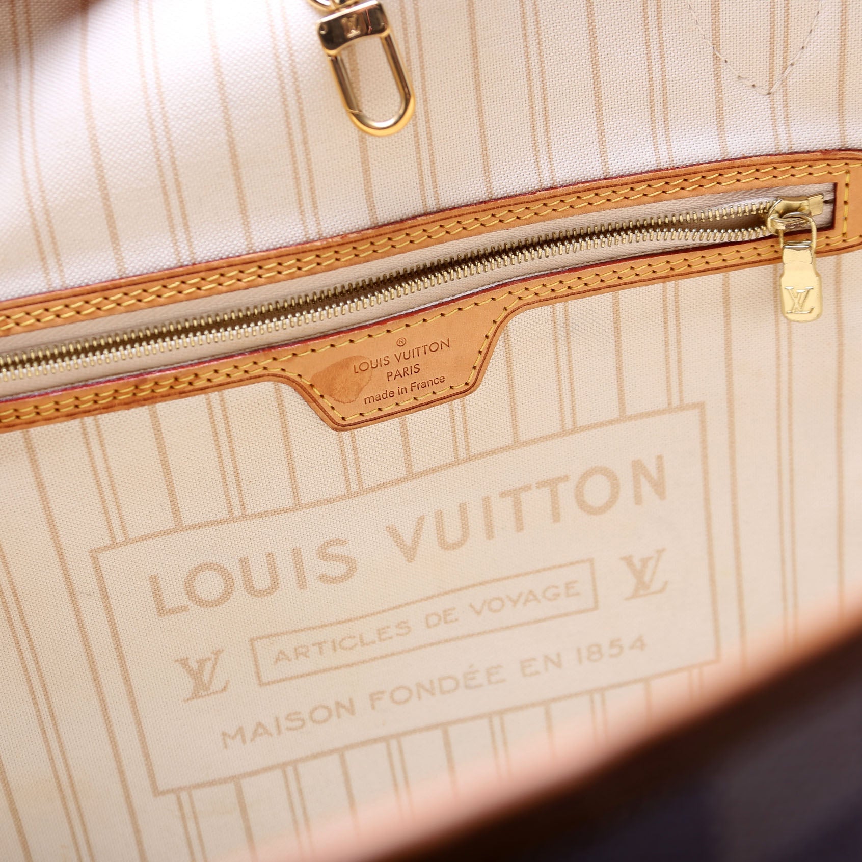 Neverfull with Wallet MM Damier Azur