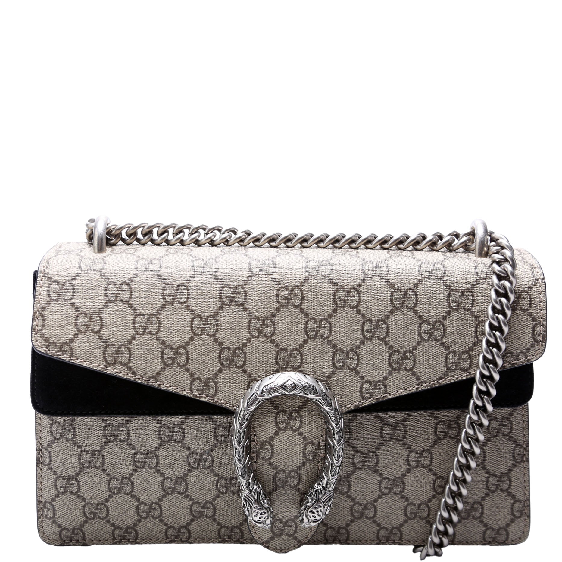 400249 Dionysus GG Shoulder Small Black