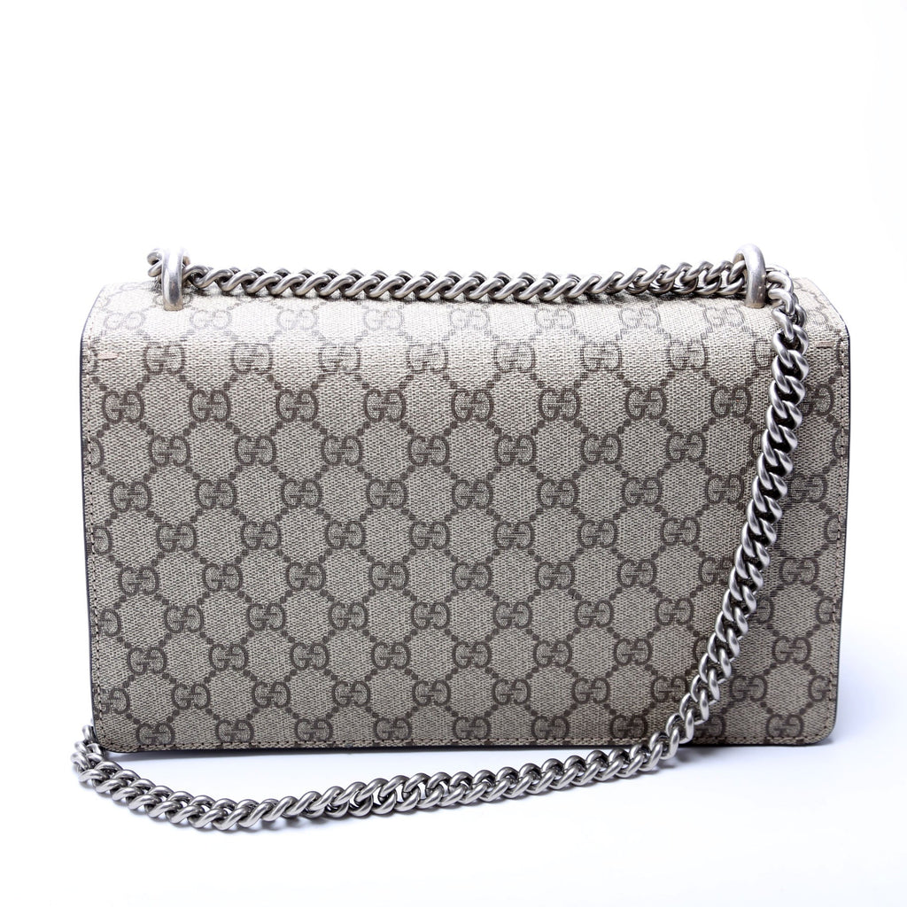 400249 Dionysus GG Shoulder Small Black