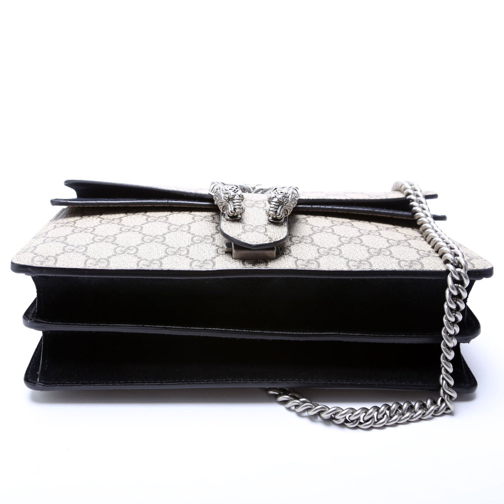 400249 Dionysus GG Shoulder Small Black