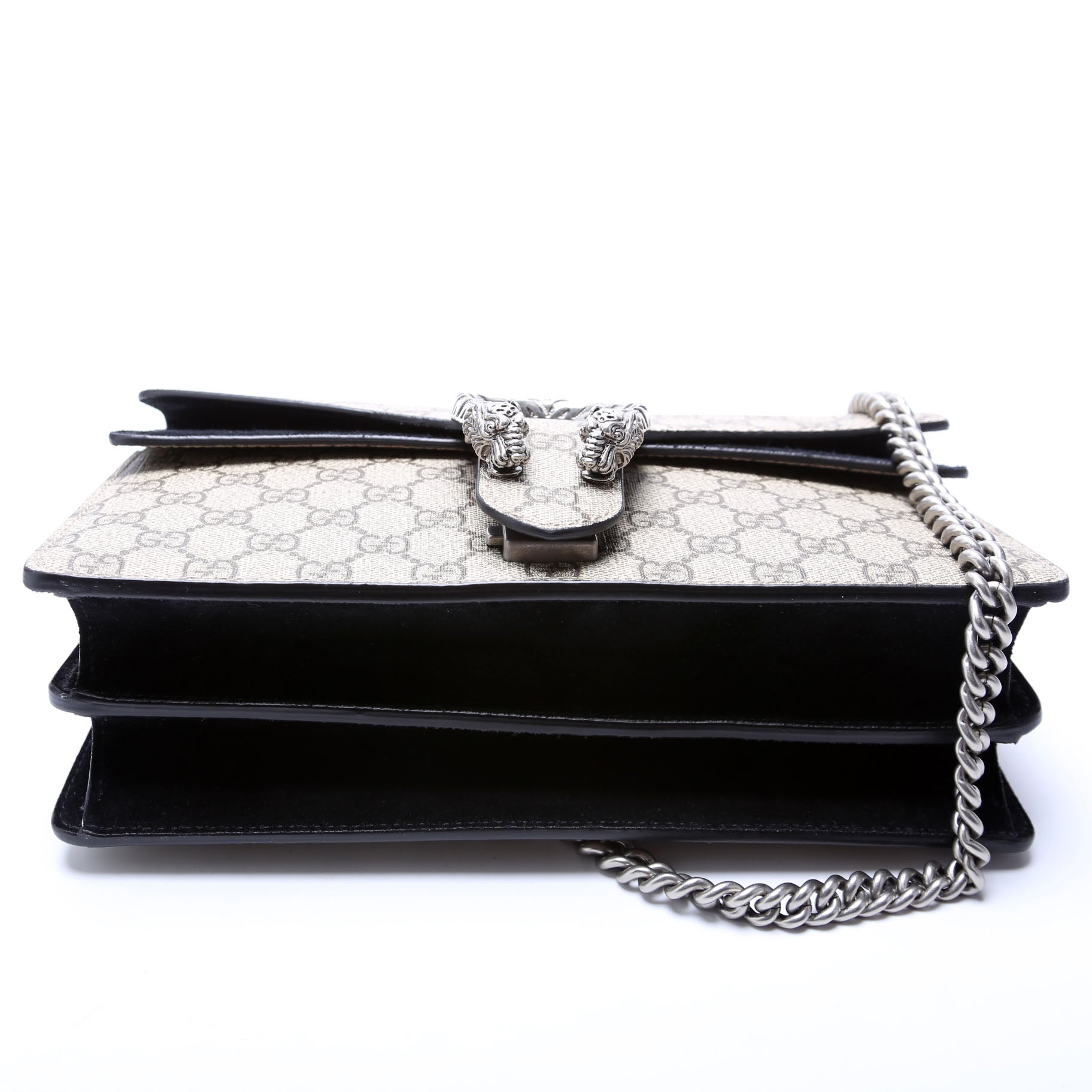 400249 Dionysus GG Shoulder Small Black