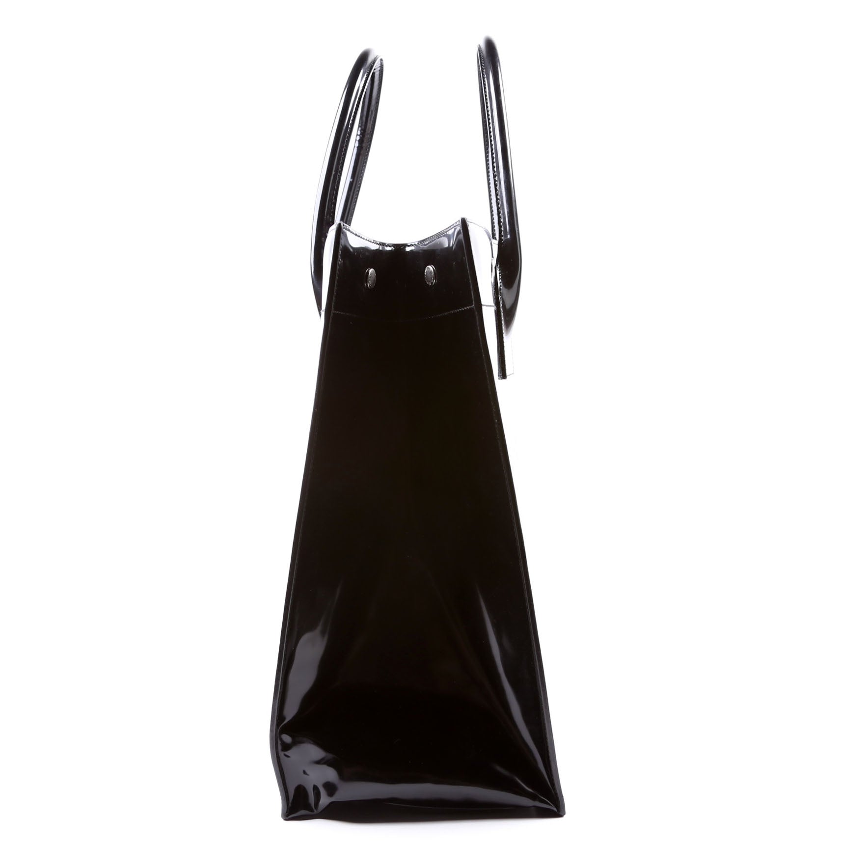 Rive Gauche Patent Calfskin 587273 Black