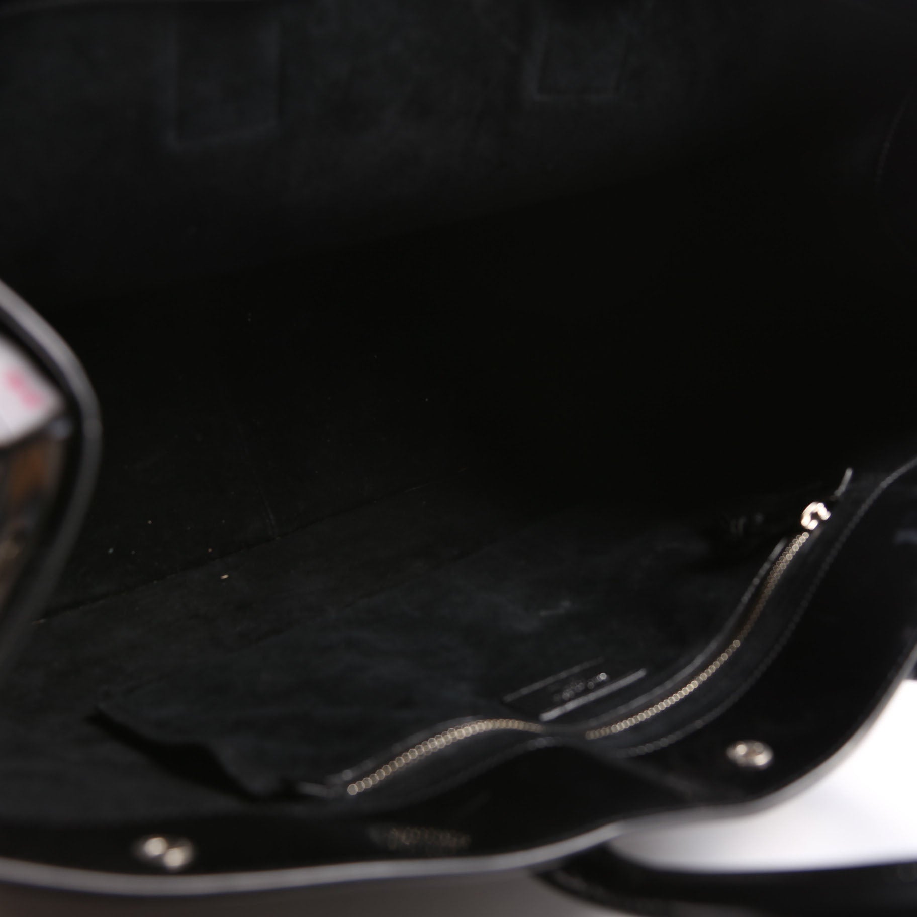 Rive Gauche Patent Calfskin 587273 Black