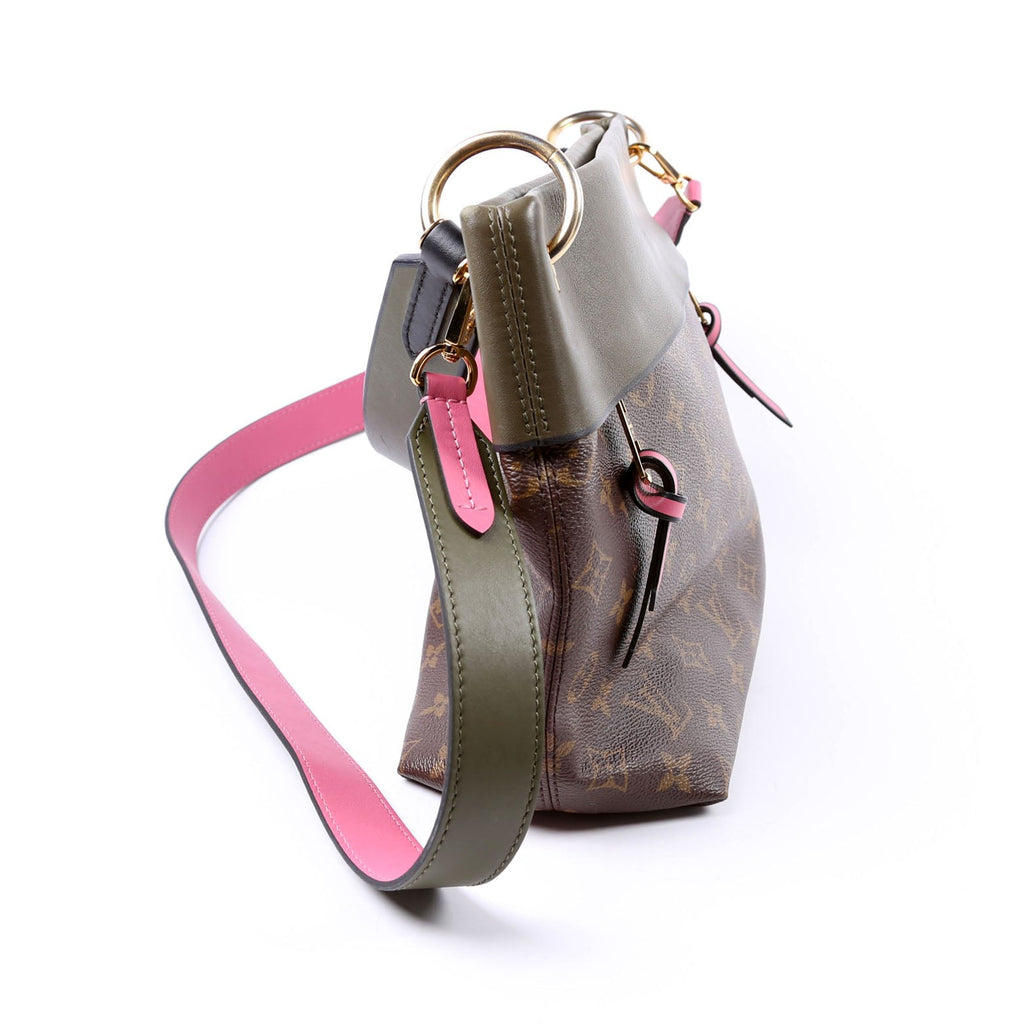 Tuileries Besace Hobo Monogram Pink/Green