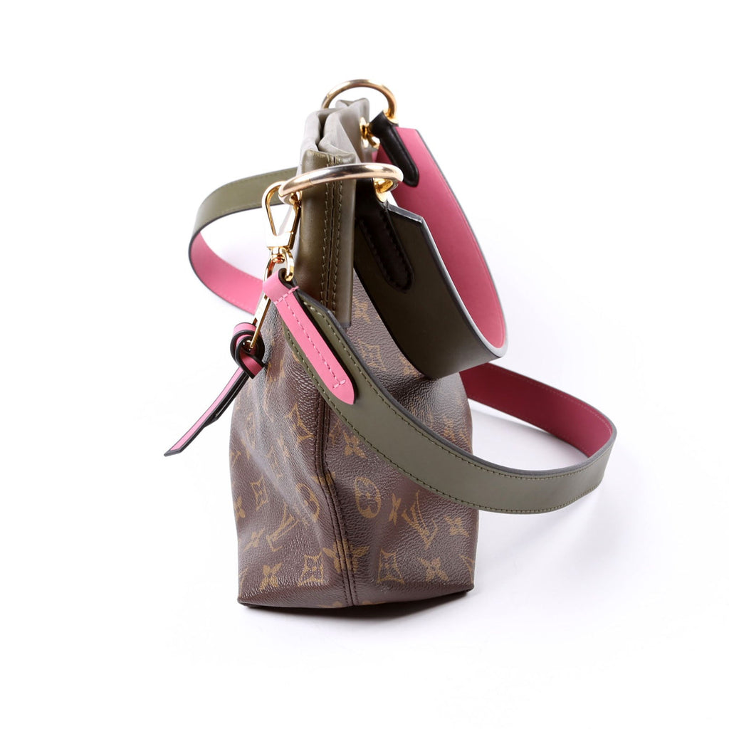 Tuileries Besace Hobo Monogram Pink/Green