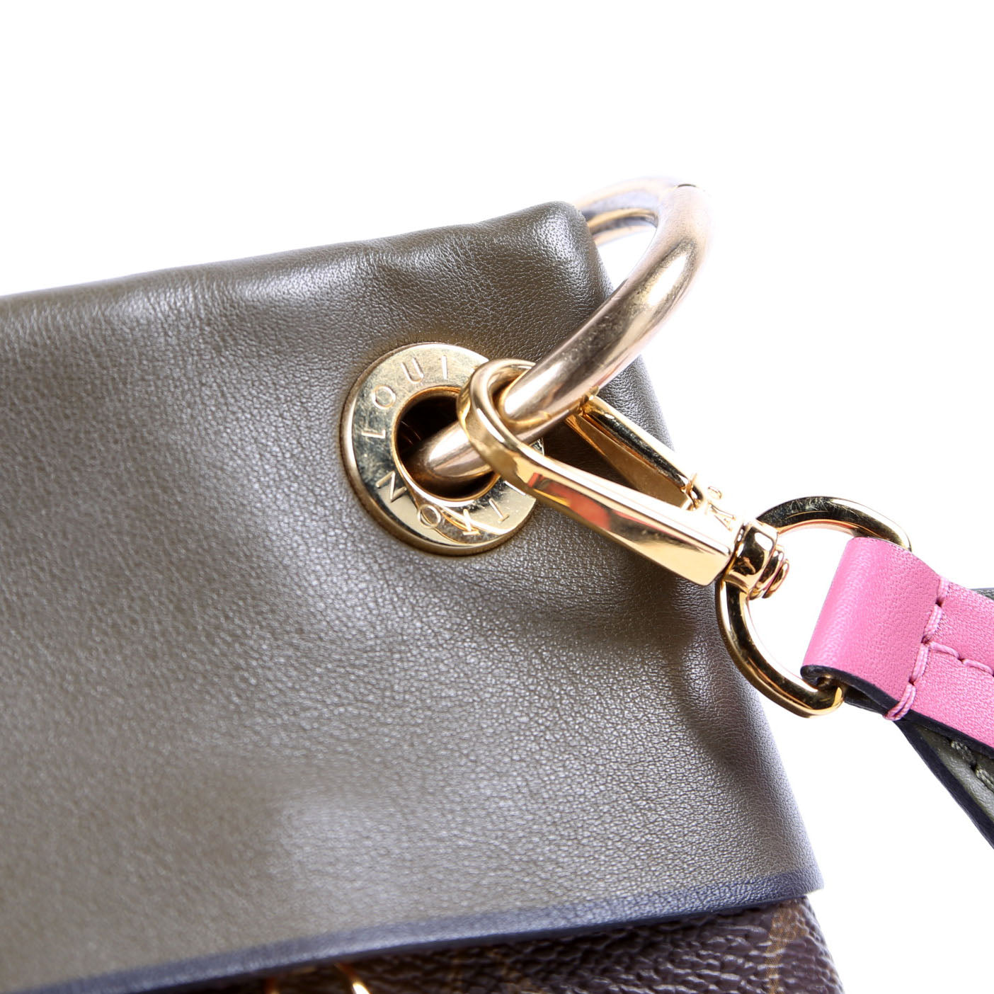 Tuileries Besace Hobo Monogram Pink/Green