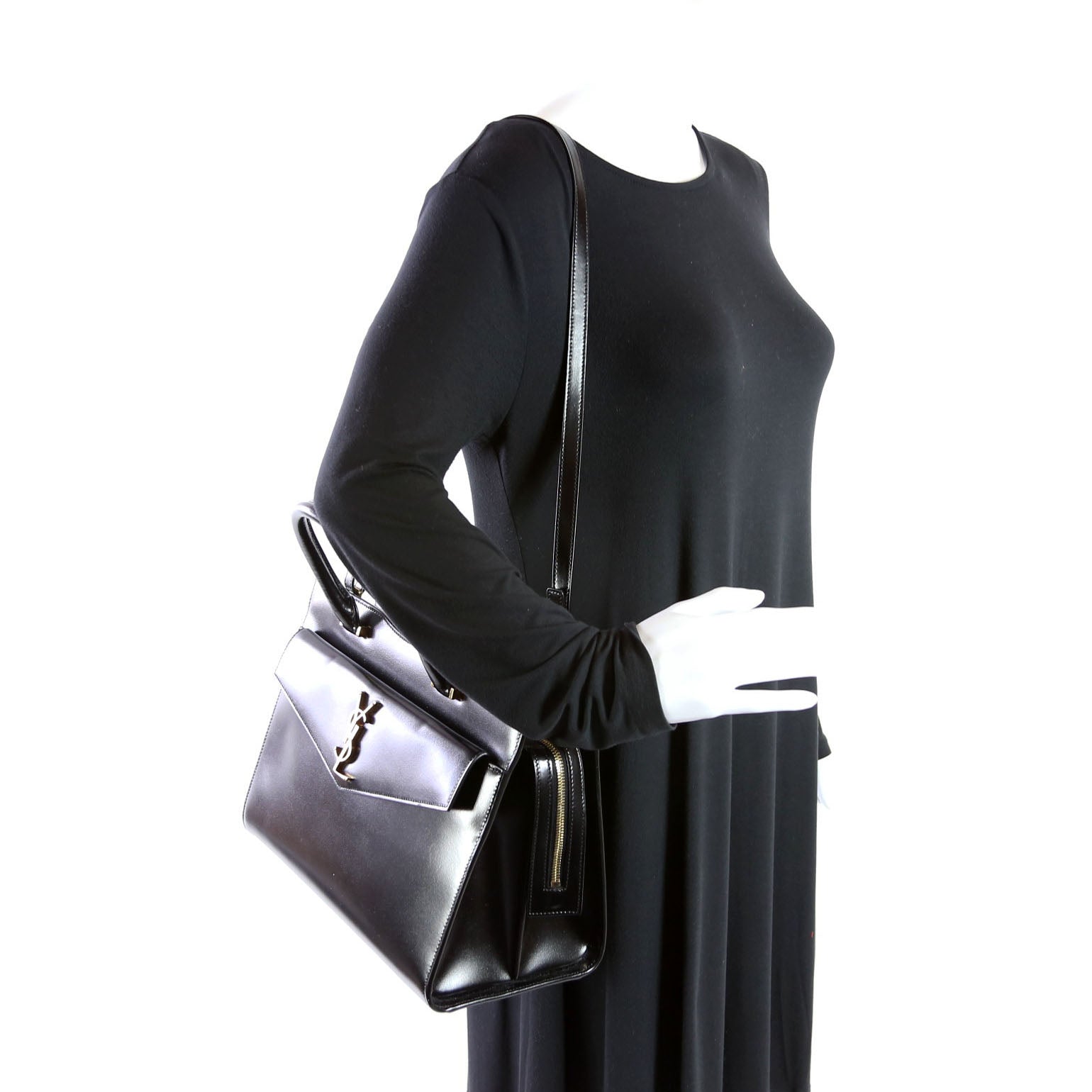 Uptown Satchel Medium 557653 Black