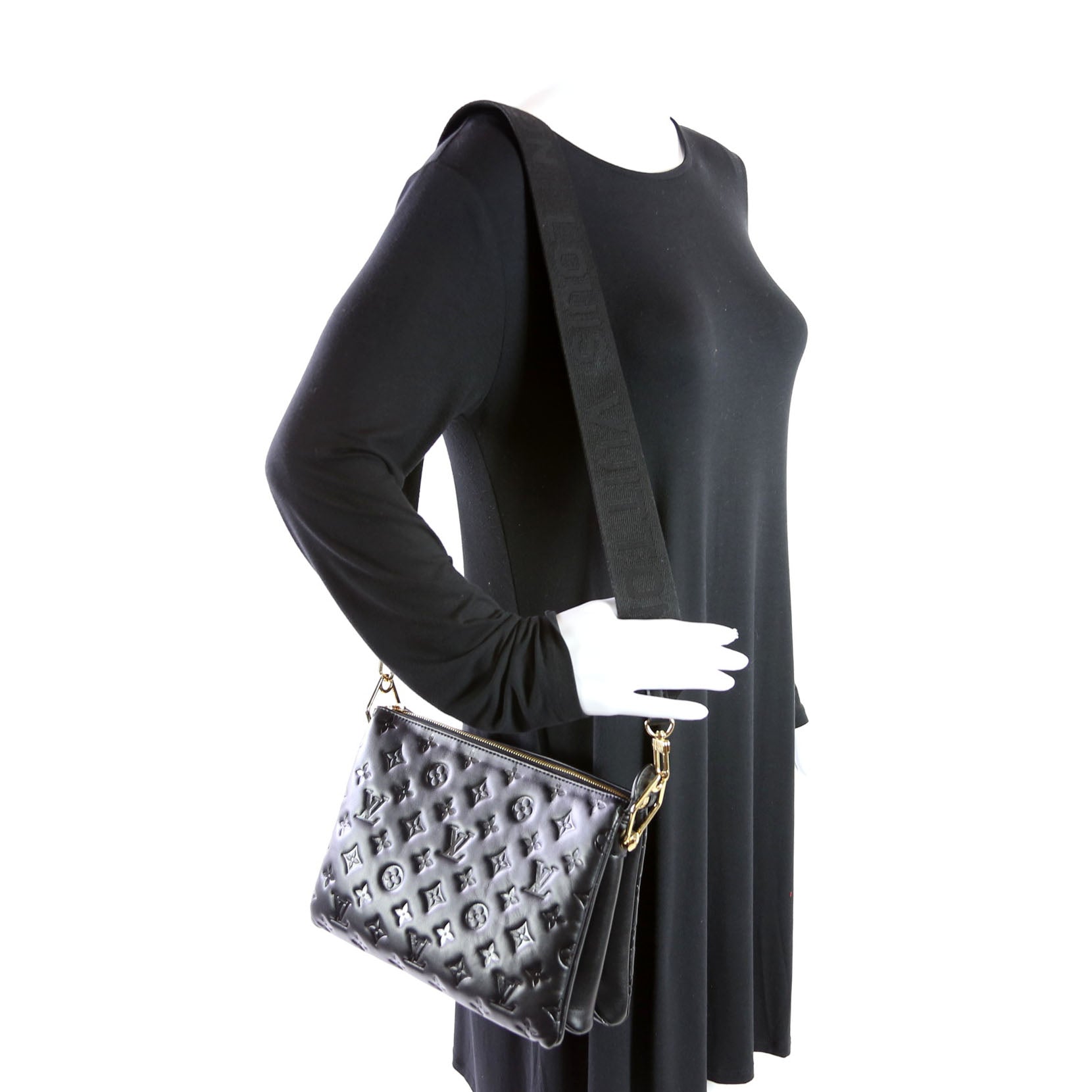 Coussin PM New Version Lambskin Black