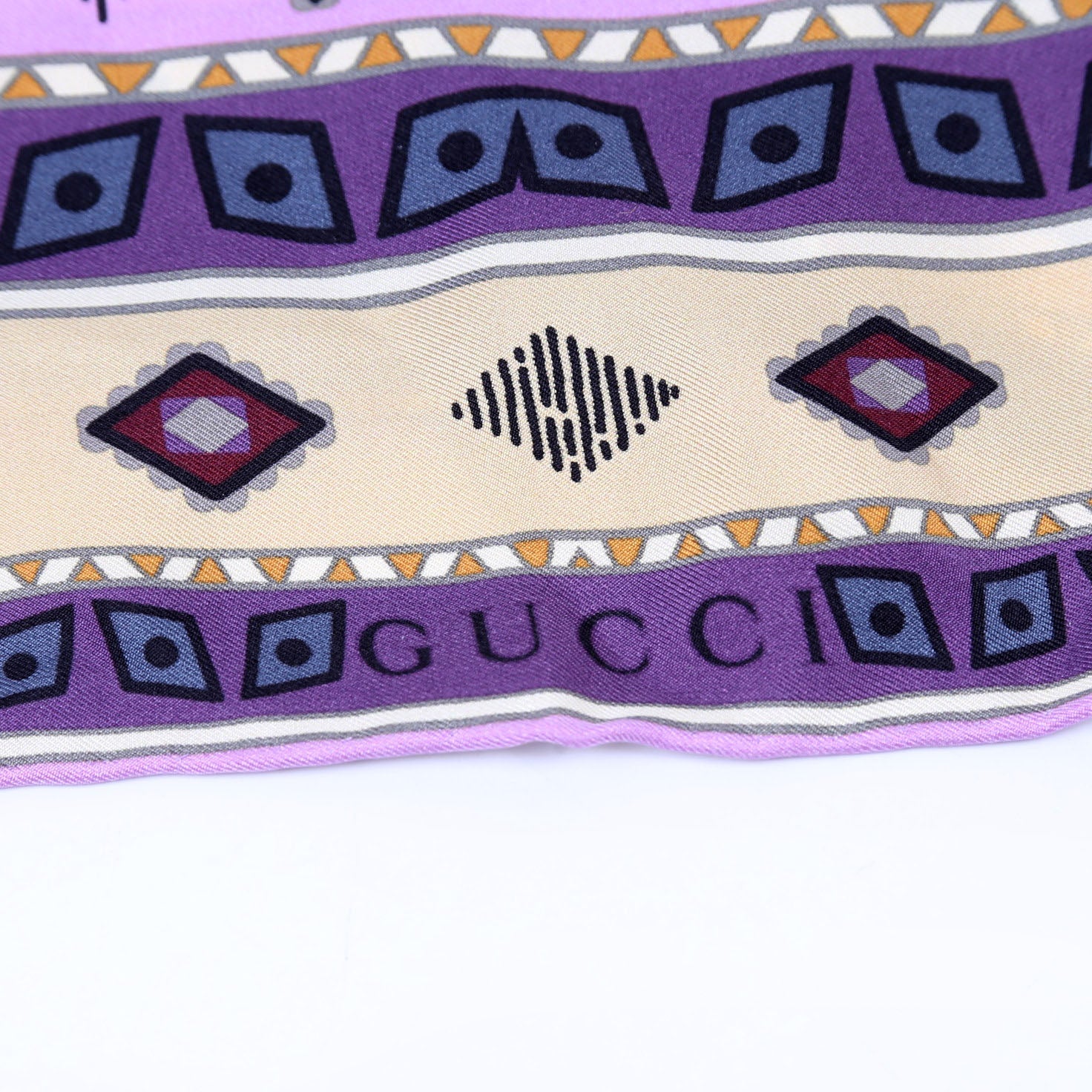 Tiger Face Silk Scarf 70cm