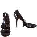 Suede Open Toe Sandals Size 37