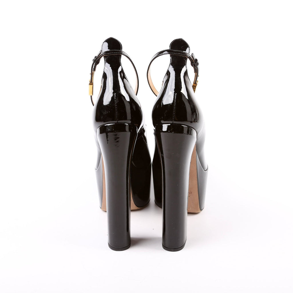 Tan-Go Platform Pumps Size 39