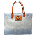 La Medusa Large Ombre Denim Tote