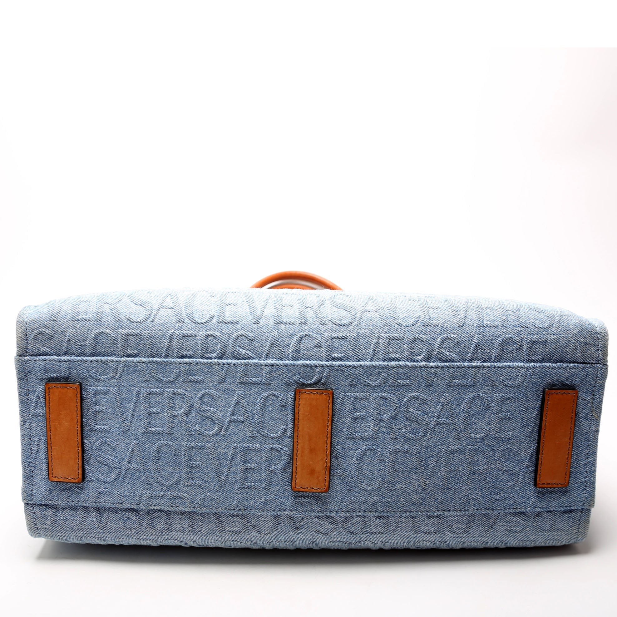 La Medusa Large Ombre Denim Tote