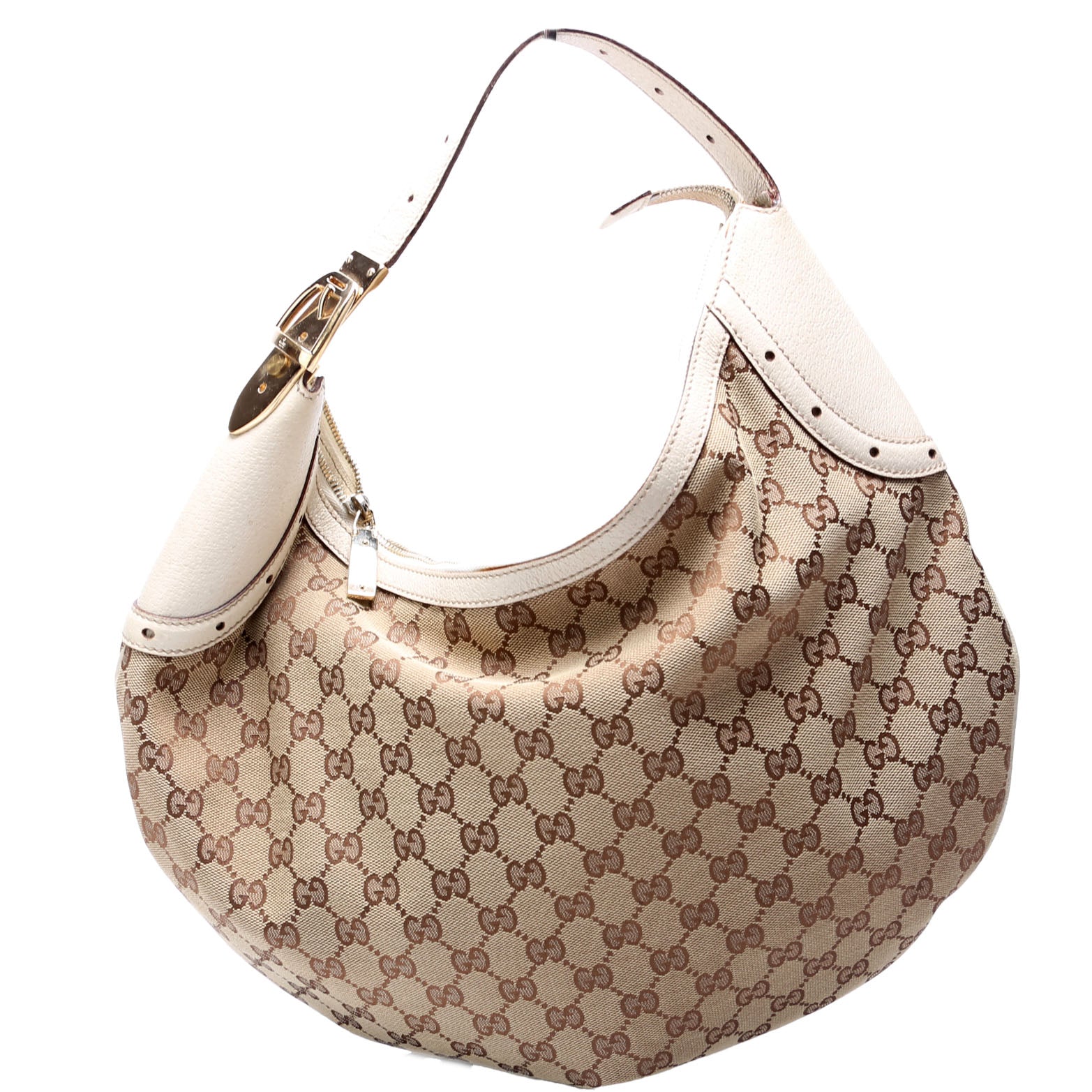 145764 GG Canvas Glam Hobo