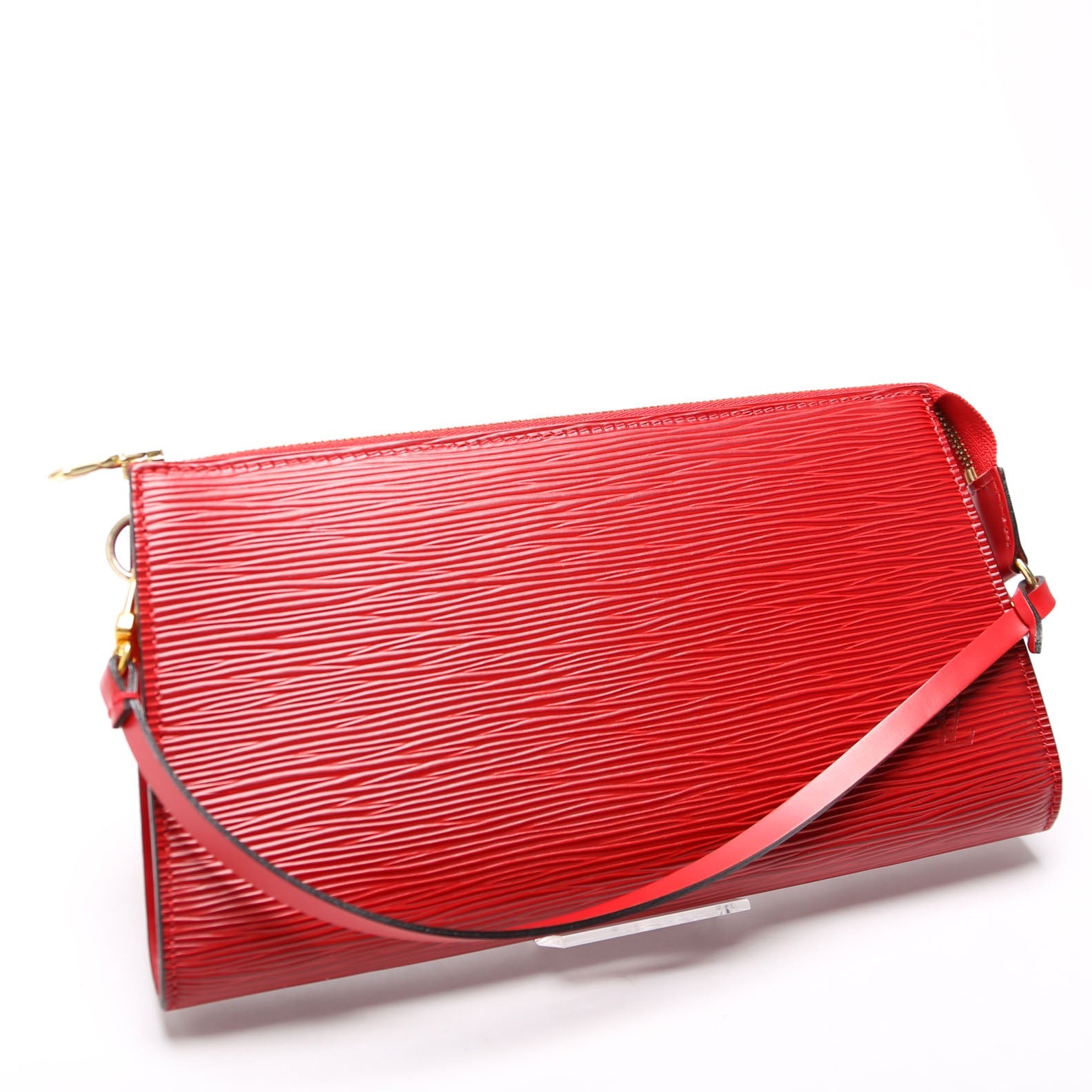 Pochette Accessories Epi Red