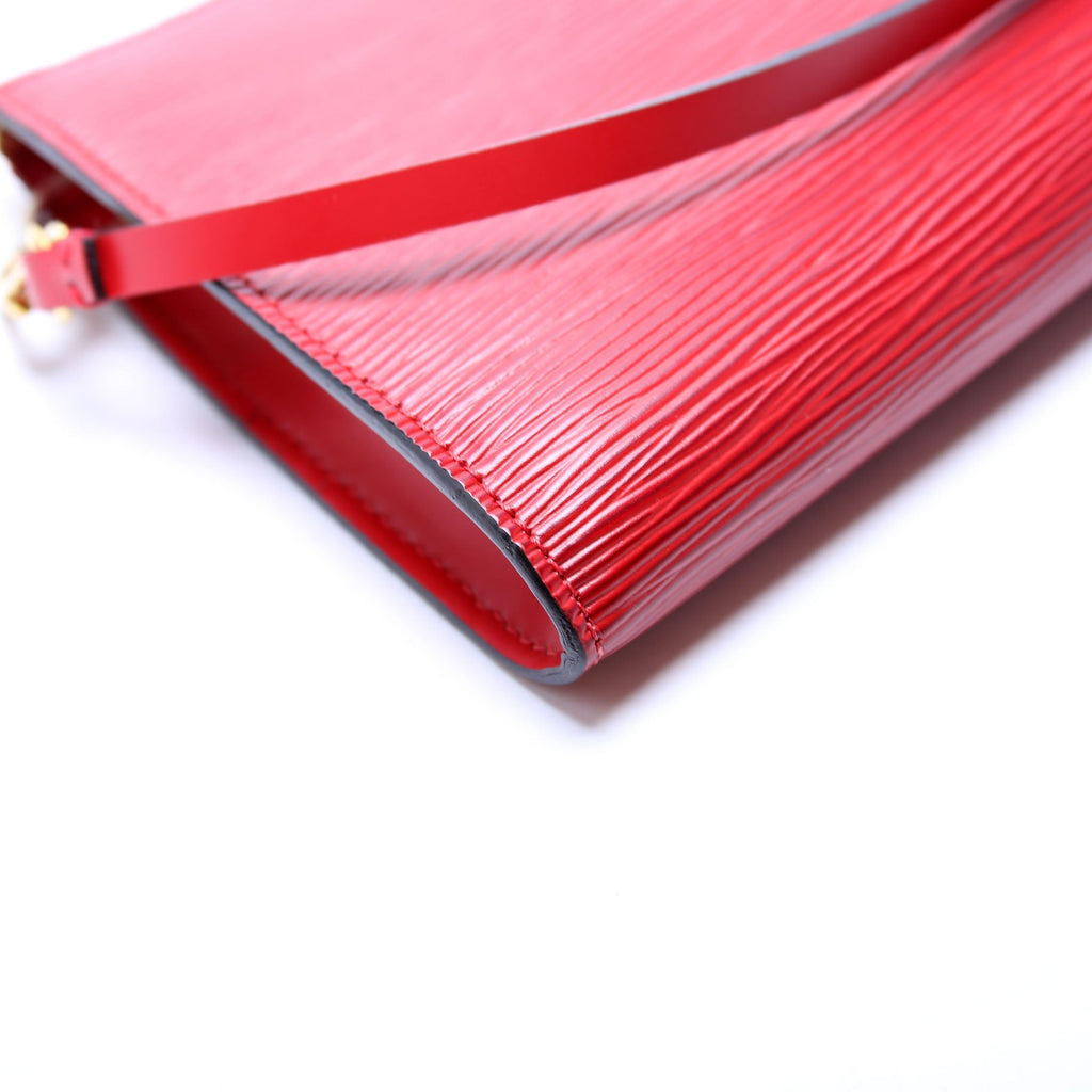 Pochette Accessories Epi Red