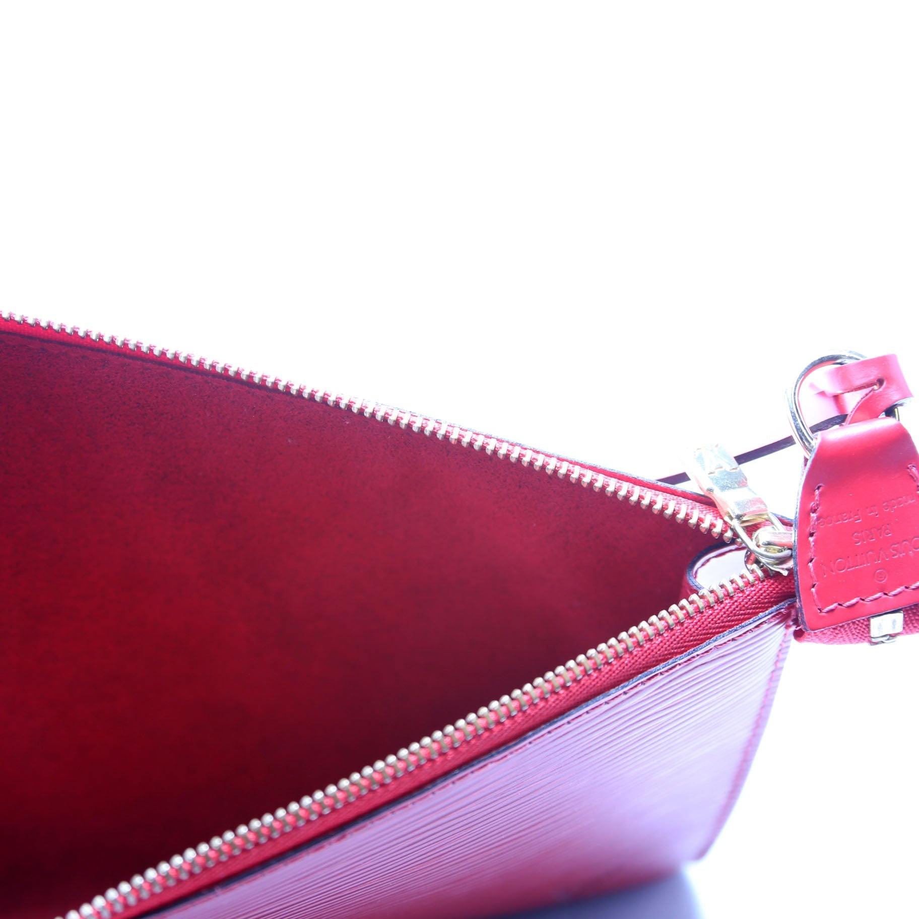 Pochette Accessories Epi Red