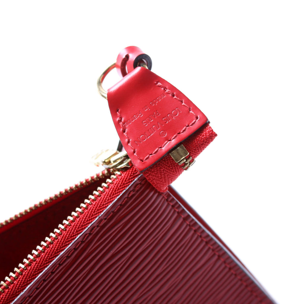 Pochette Accessories Epi Red