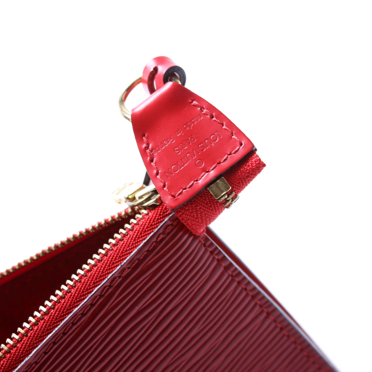 Pochette Accessories Epi Red