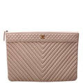 CC Cosmetic Case Quilted Large Caviar 24M