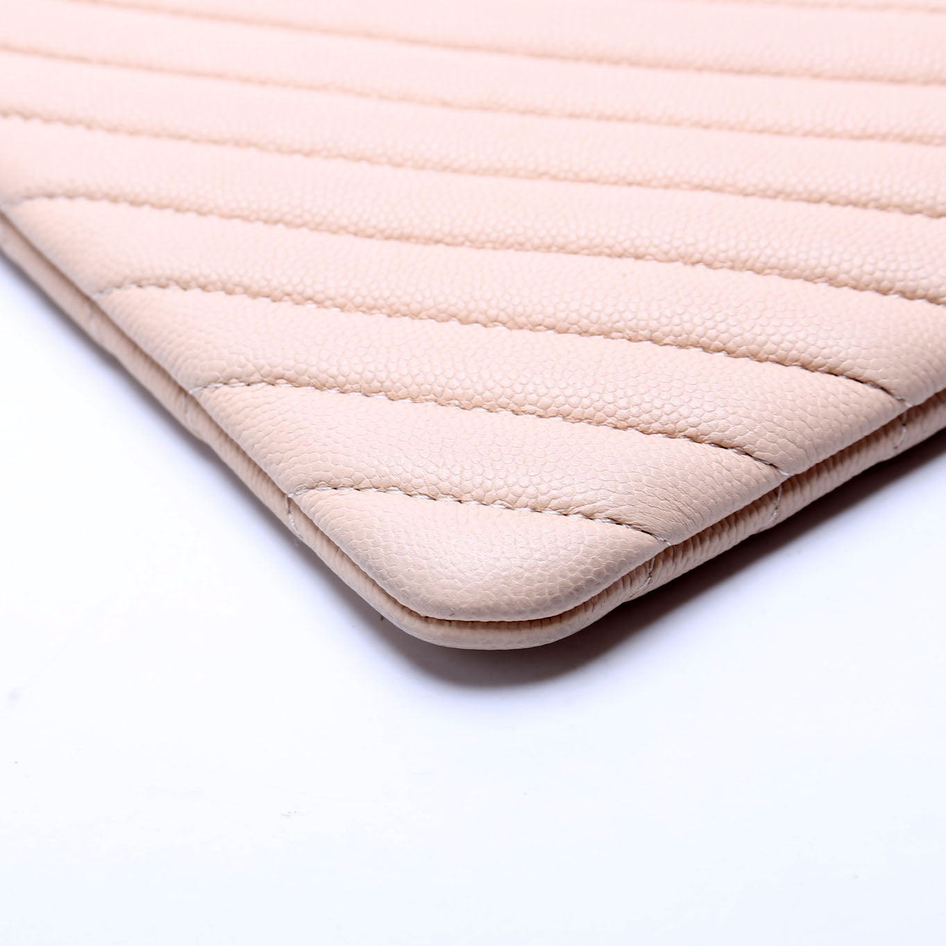 CC Cosmetic Case Quilted Large Caviar 24M