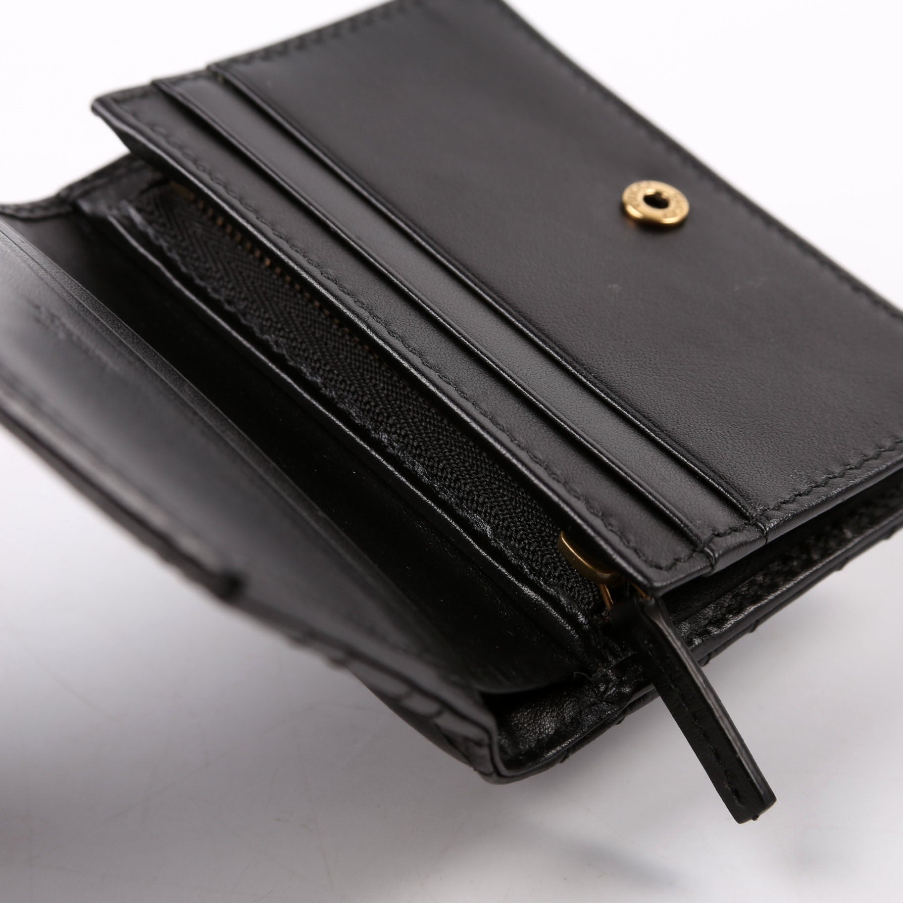 466492 GG Marmont Card Case Black