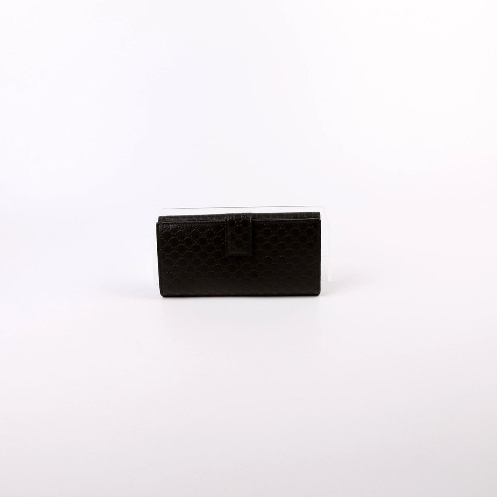 449393 Micro Guccissima Continental Flap Wallet