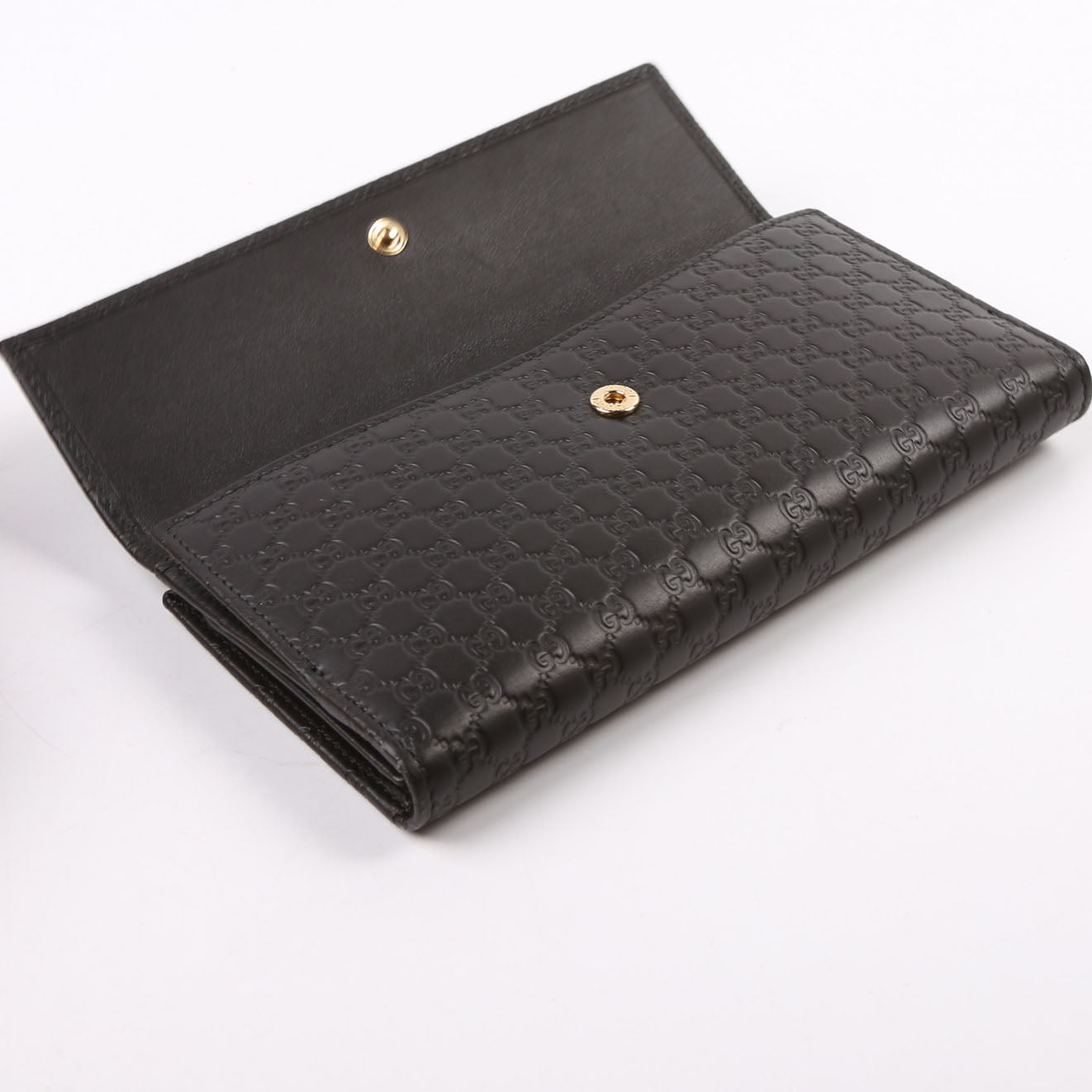 449393 Micro Guccissima Continental Flap Wallet