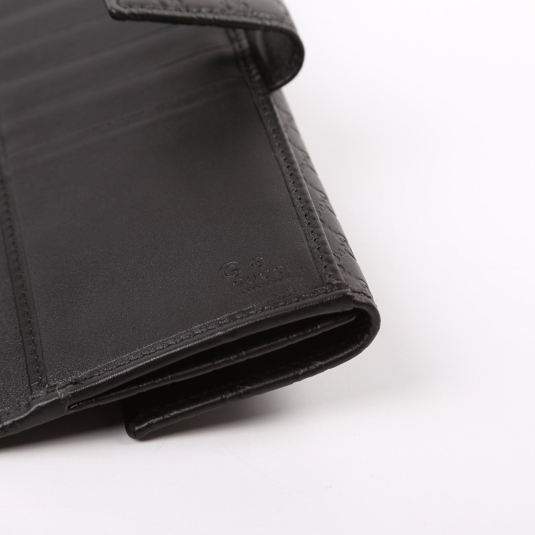 449393 Micro Guccissima Continental Flap Wallet