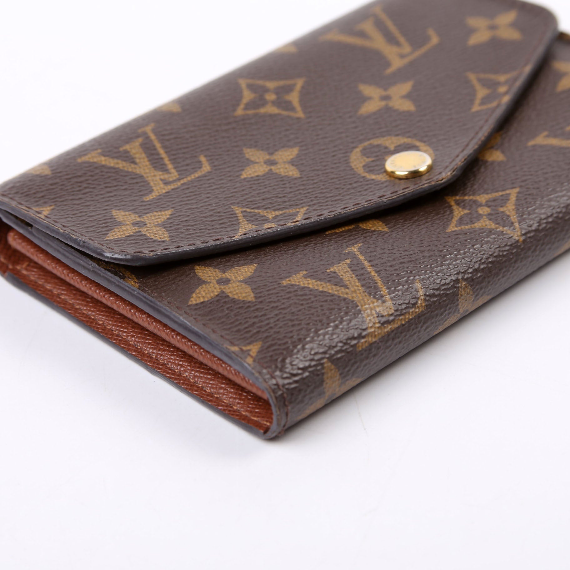 Sarah Compact Wallet Monogram