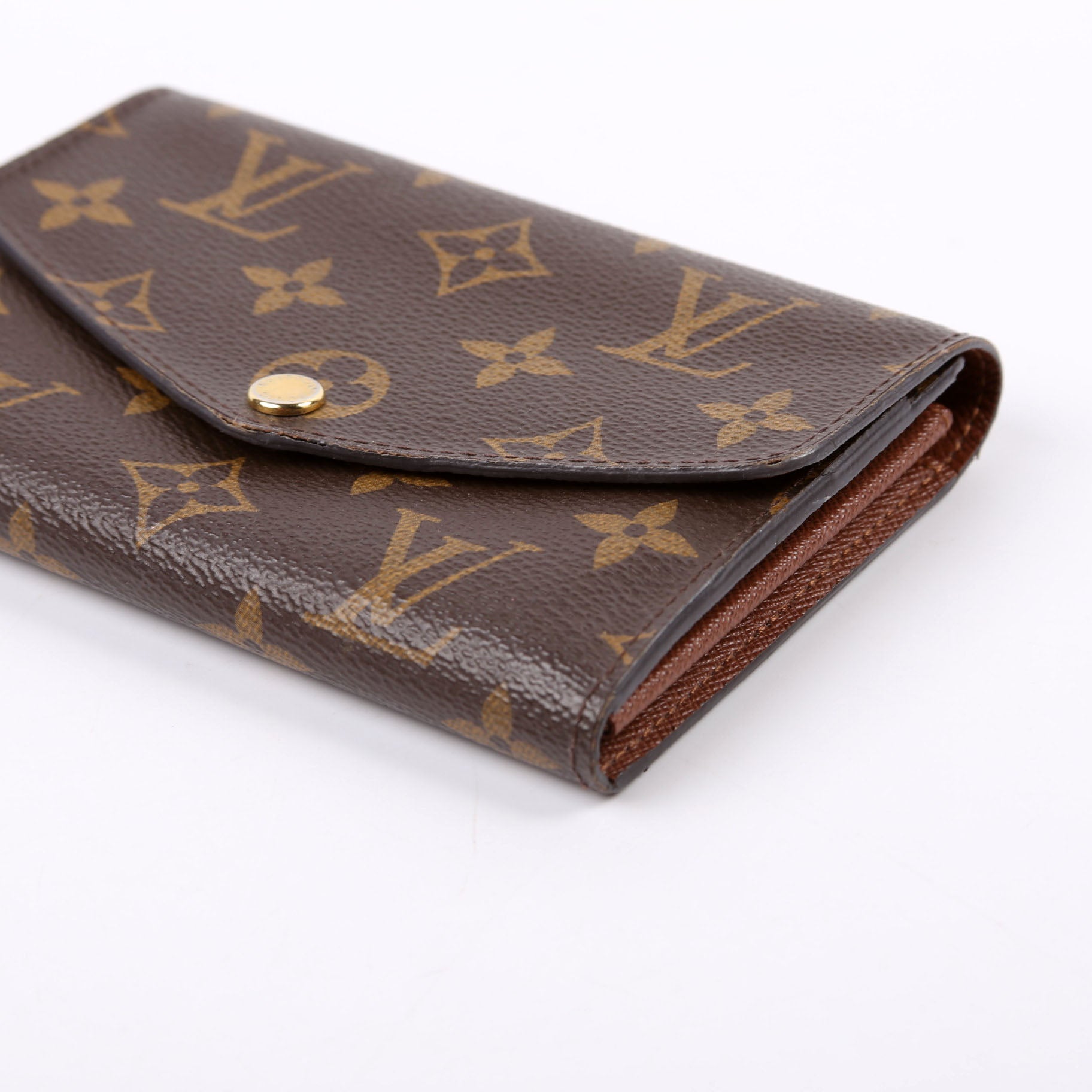 Sarah Compact Wallet Monogram