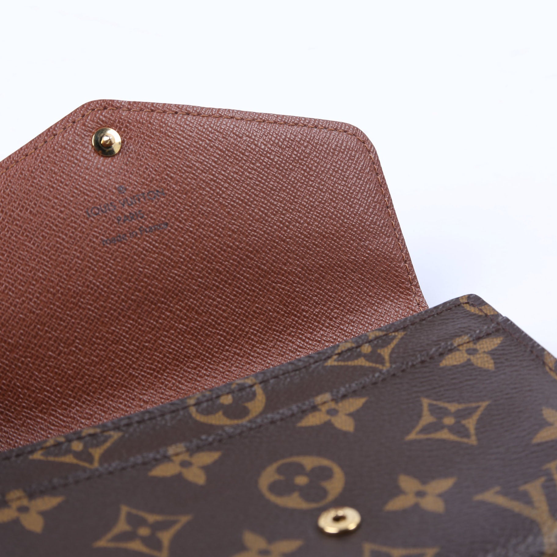 Sarah Compact Wallet Monogram