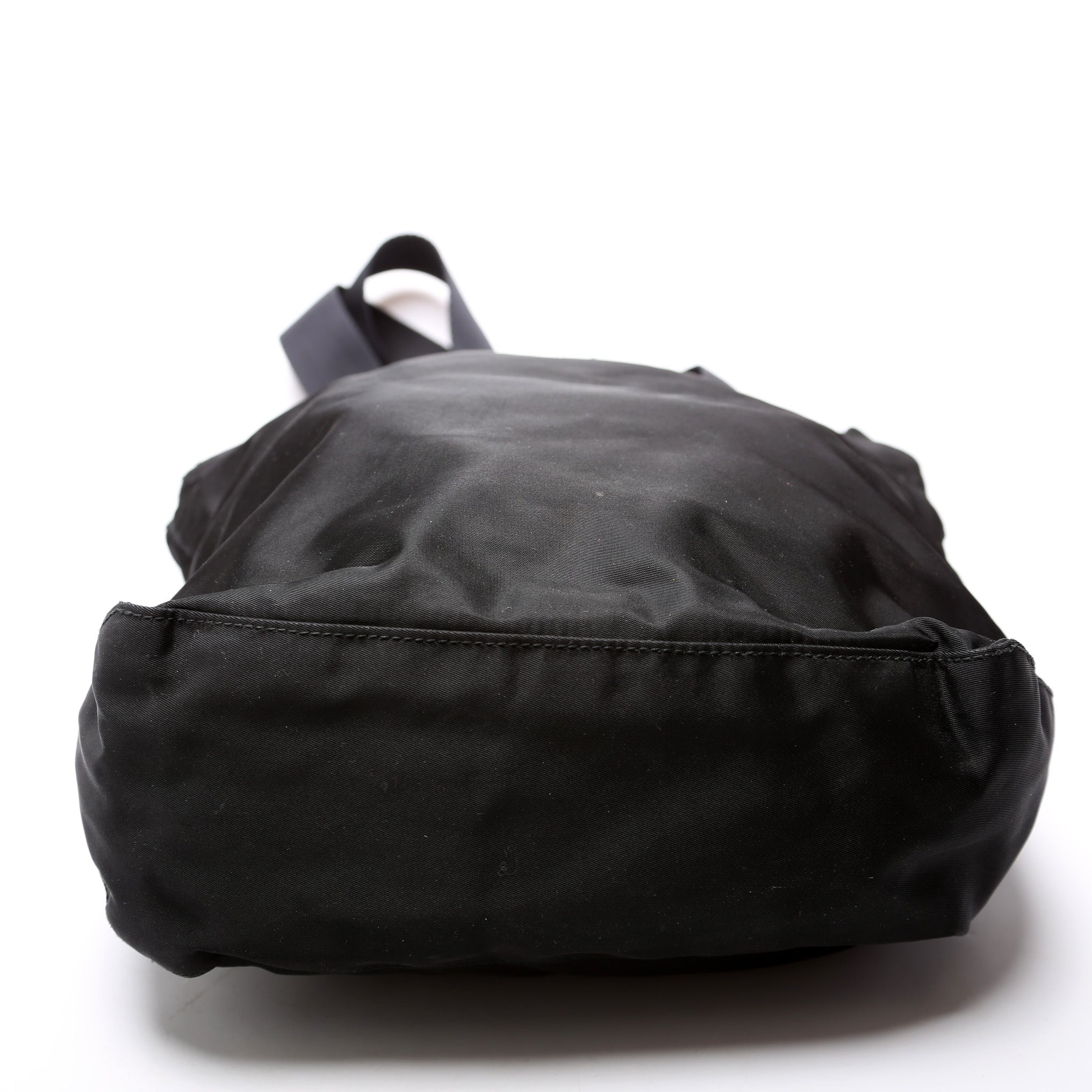 Nylon Zip Tote Vintage Black