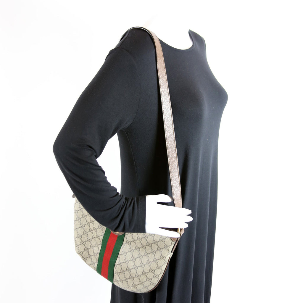 598125 Ophidia GG Supreme Small Shoulder Bag