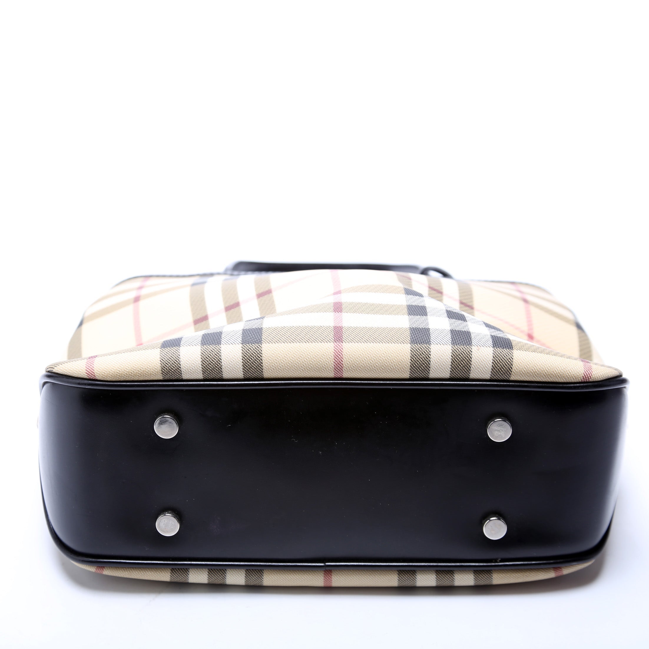 Nova Check Coated Canvas Small Tote