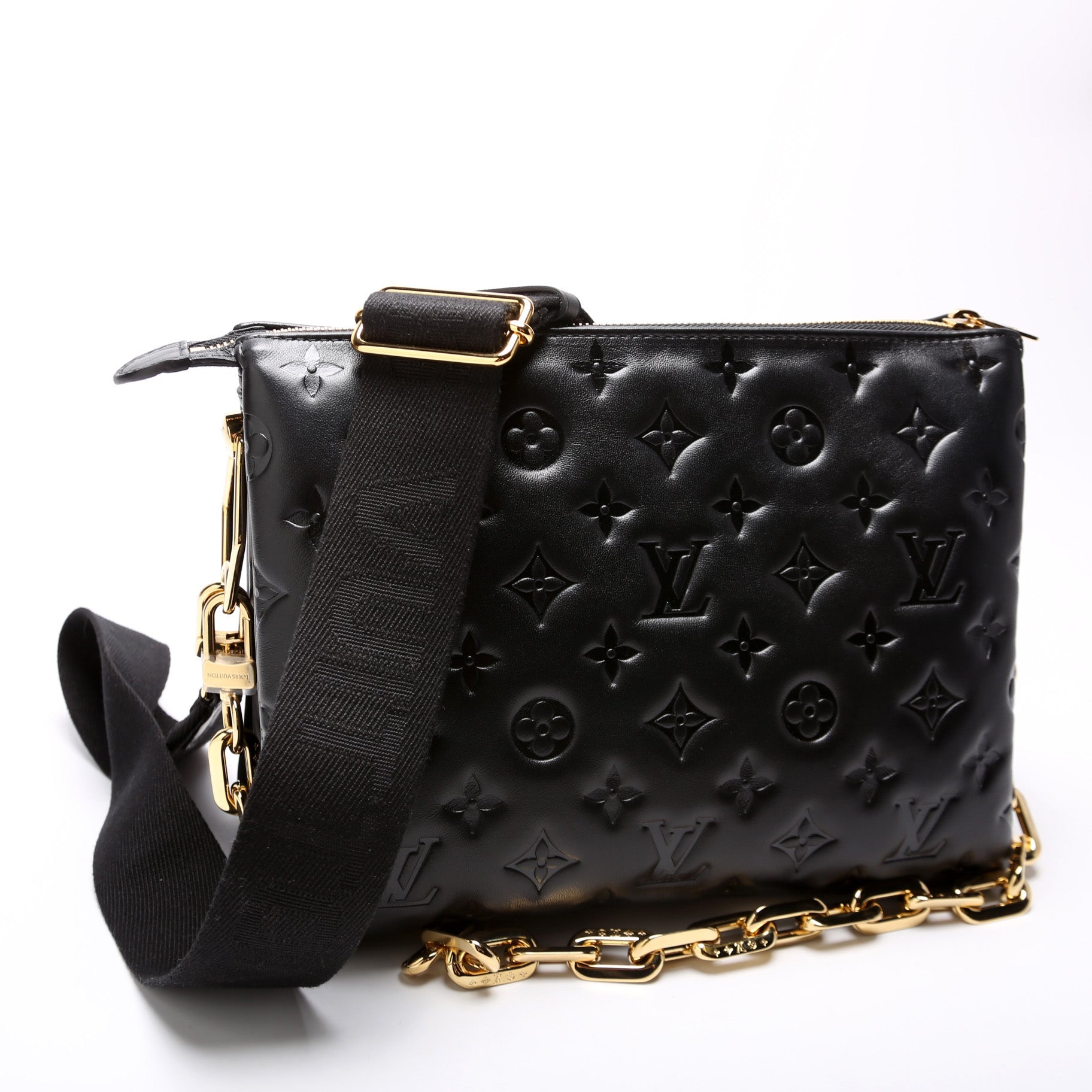 Coussin PM New Version Lambskin Black