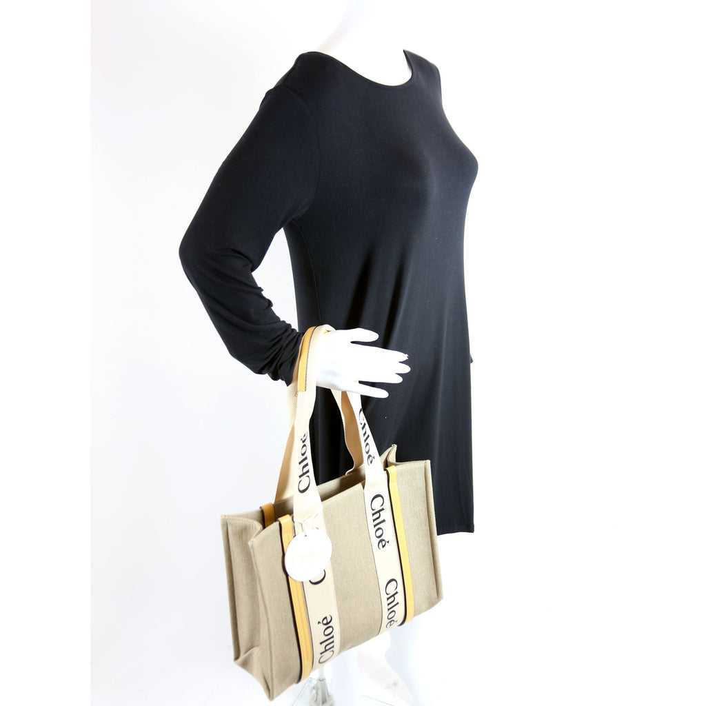Woody Ribbon Tote Medium