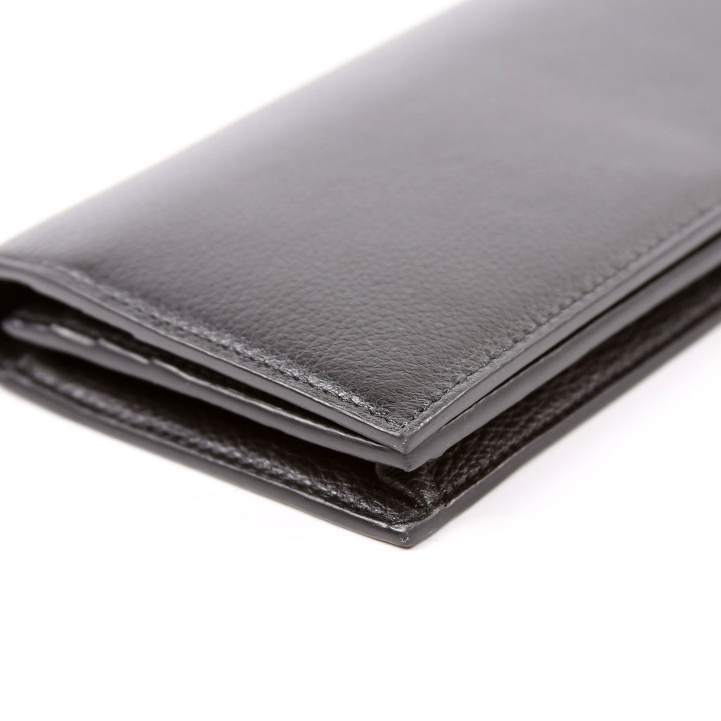Tiny Cassandra Flat Wallet Black