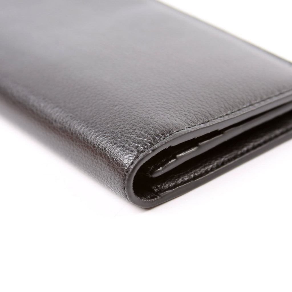 Tiny Cassandra Flat Wallet Black