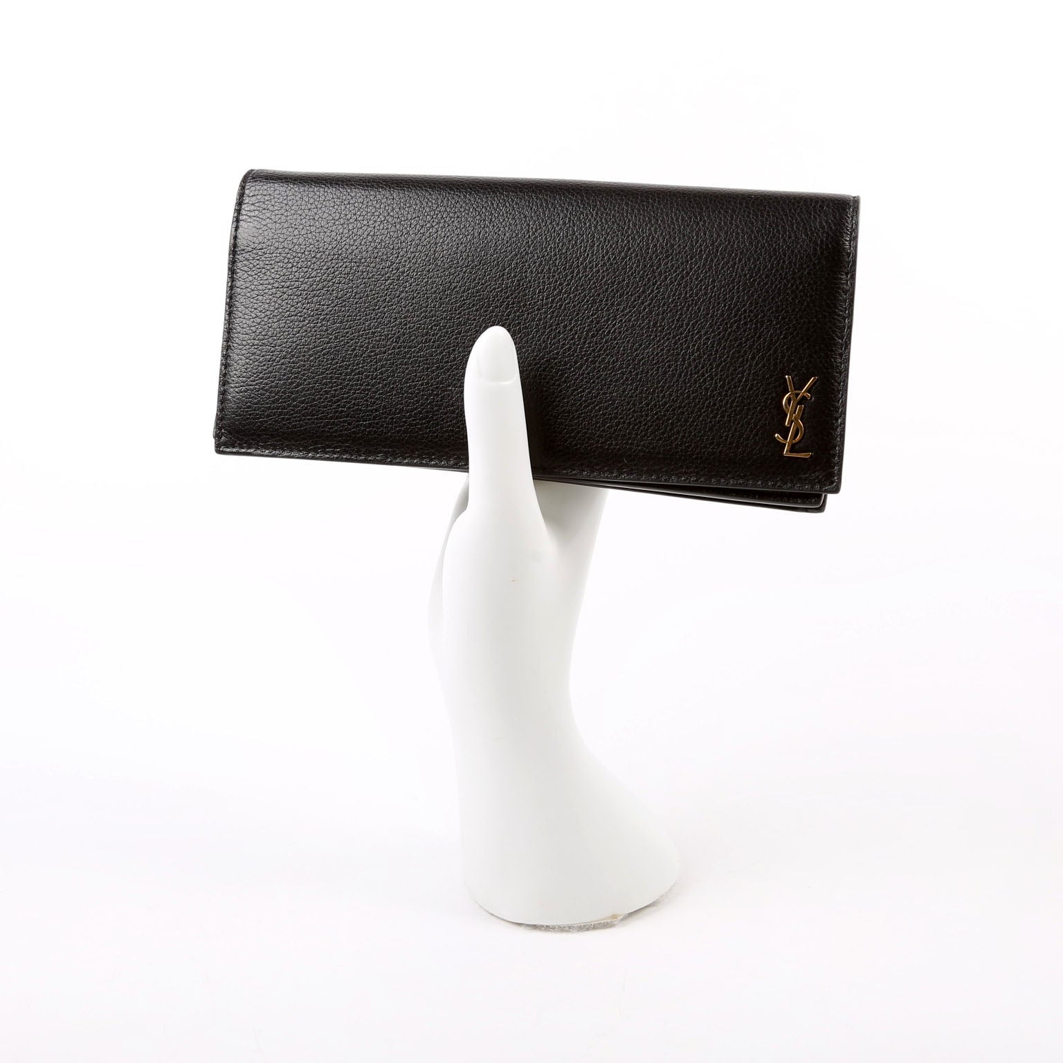 Tiny Cassandra Flat Wallet Black