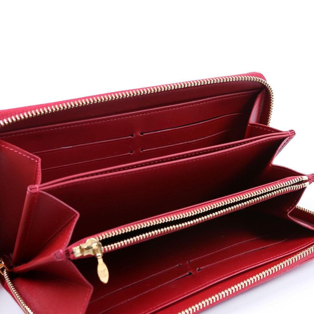 Zippy Wallet Vernis Red