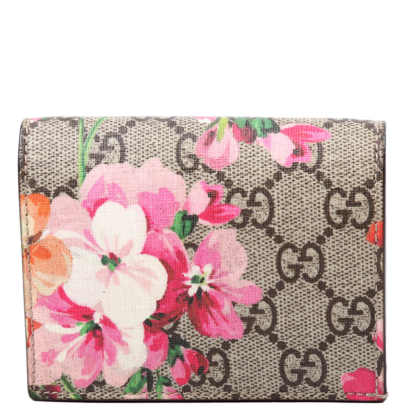 453176 GG Blooms Card Case Pink