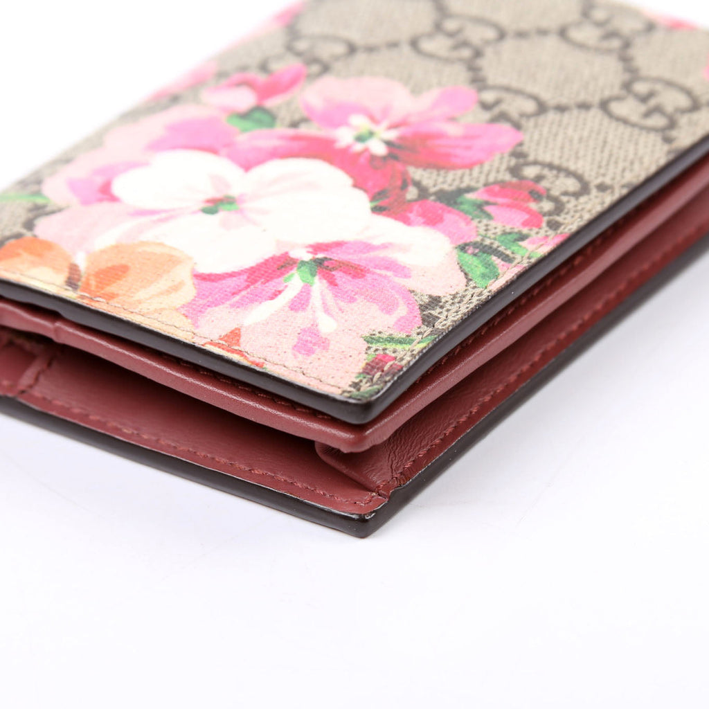 453176 GG Blooms Card Case Pink