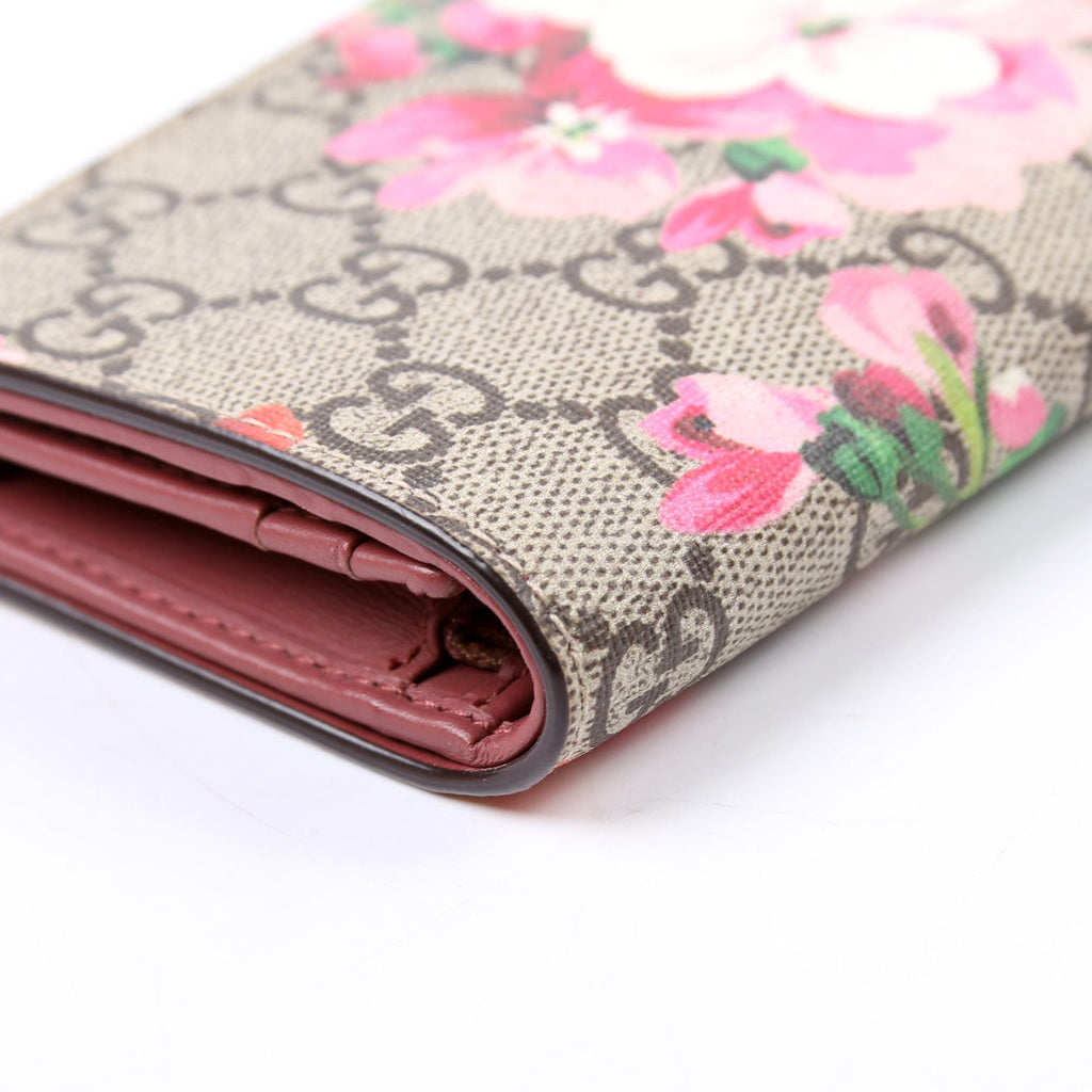 453176 GG Blooms Card Case Pink
