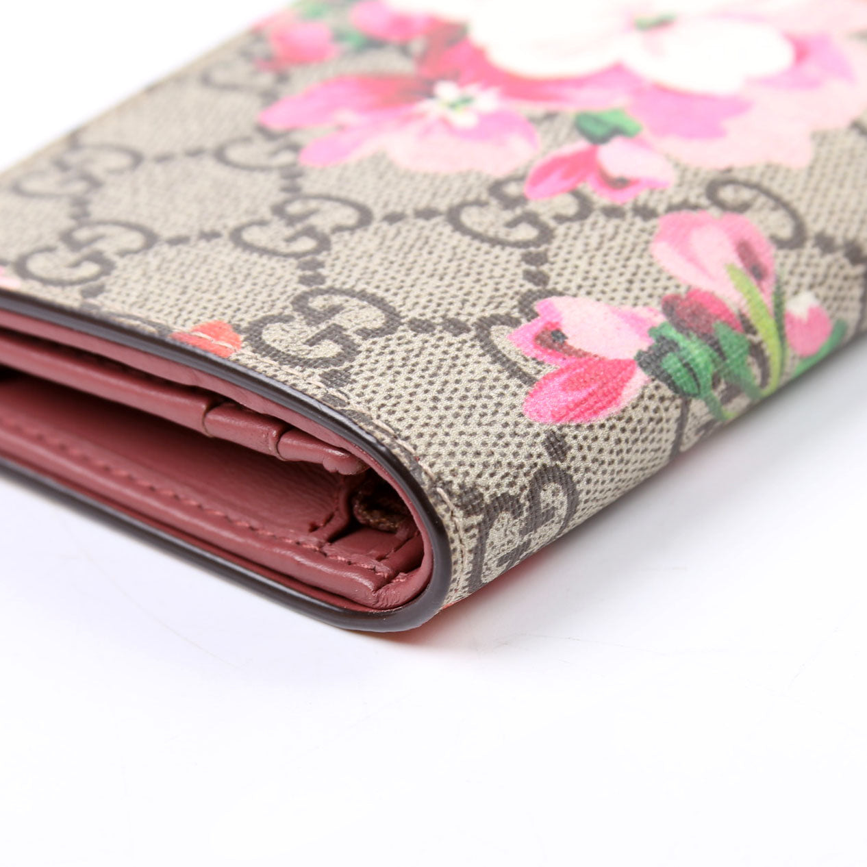 453176 GG Blooms Card Case Pink