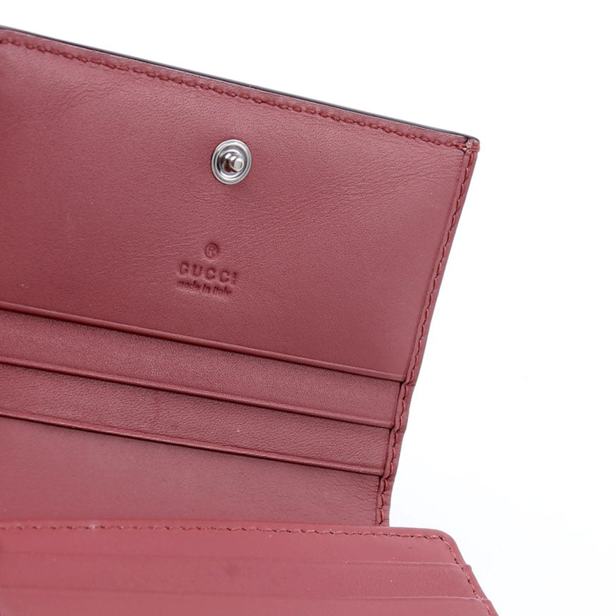 453176 GG Blooms Card Case Pink